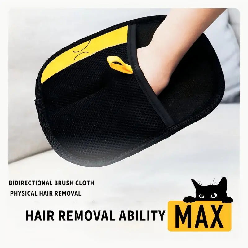 Reusable Pet Hair Remover Gloves – Electrostatic Fur & Lint Cleaning Brush for Cats, Dogs, Sofas & Clothes