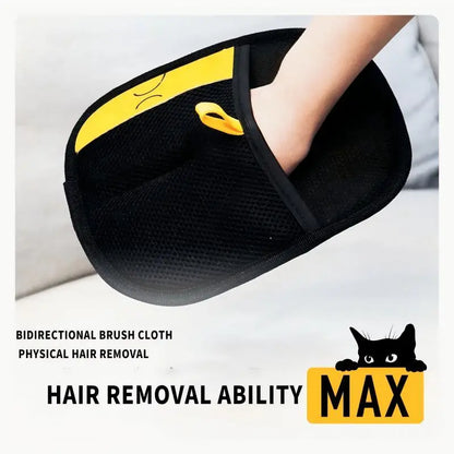 Reusable Pet Hair Remover Gloves – Electrostatic Fur & Lint Cleaning Brush for Cats, Dogs, Sofas & Clothes
