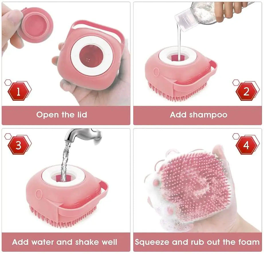 Portable Pet Paw Cleaner with Grip – Easy Muddy Paw Washer for Dogs & Cats