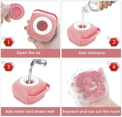 Portable Pet Paw Cleaner with Grip – Easy Muddy Paw Washer for Dogs & Cats