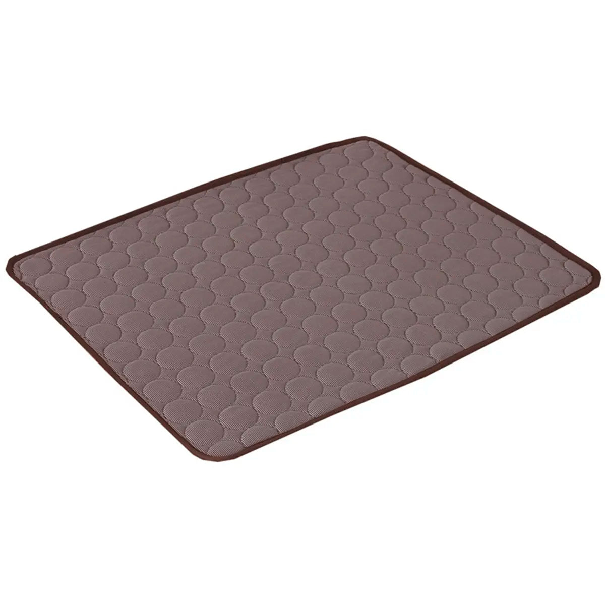 Ice Silk Cooling Dog Bed Mat – Non-Slip, Machine Washable Summer Pet Mat for Small to Large Dogs
